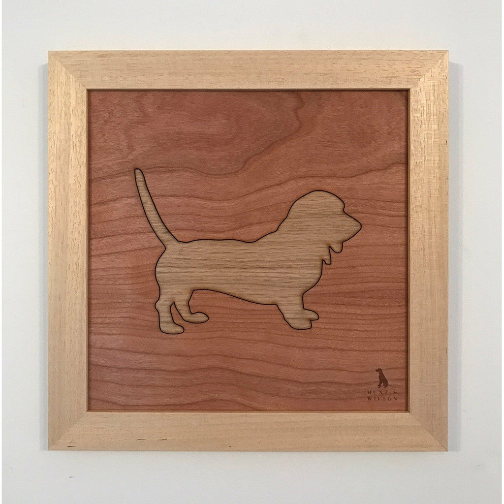 Hunt & Wilson Wooden Dog Art - PurrfectlyYappy