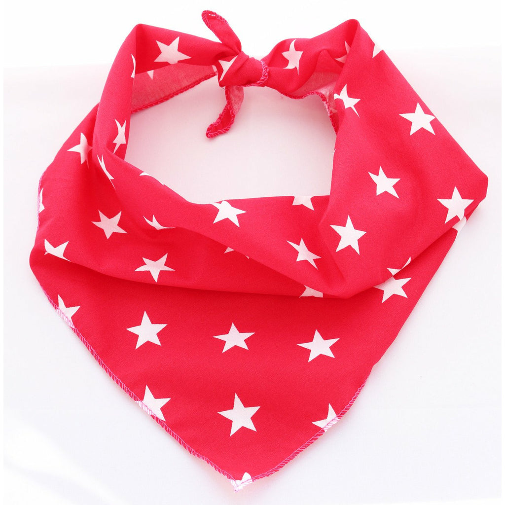 Pet Pooch Boutique Bandana in Red Star - PurrfectlyYappy