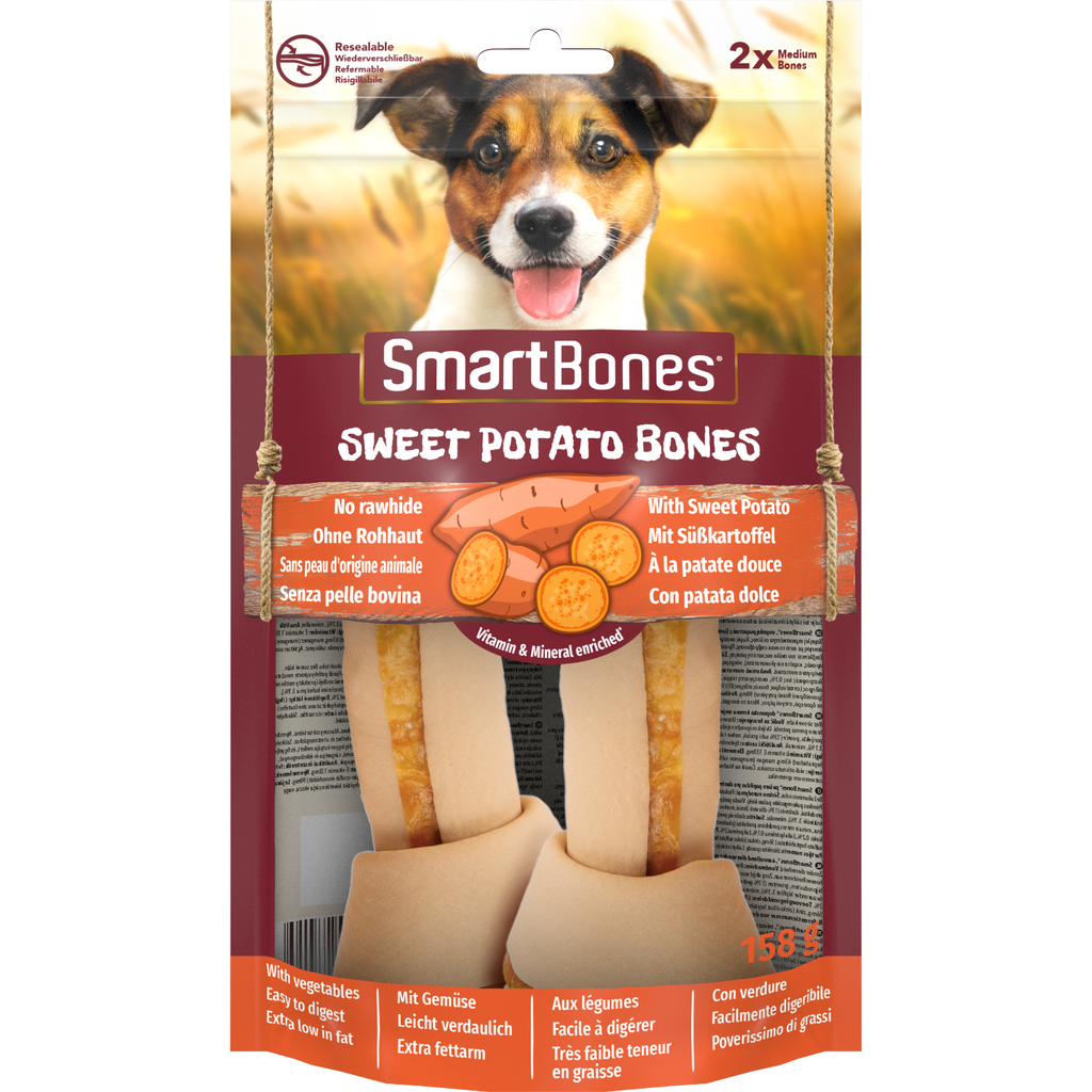 SmartBones Sweet Potato Medium 2 Pack