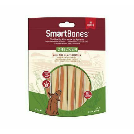 SmartBones SmartSticks Chicken Adult Dry Dog Treats - 10 pack